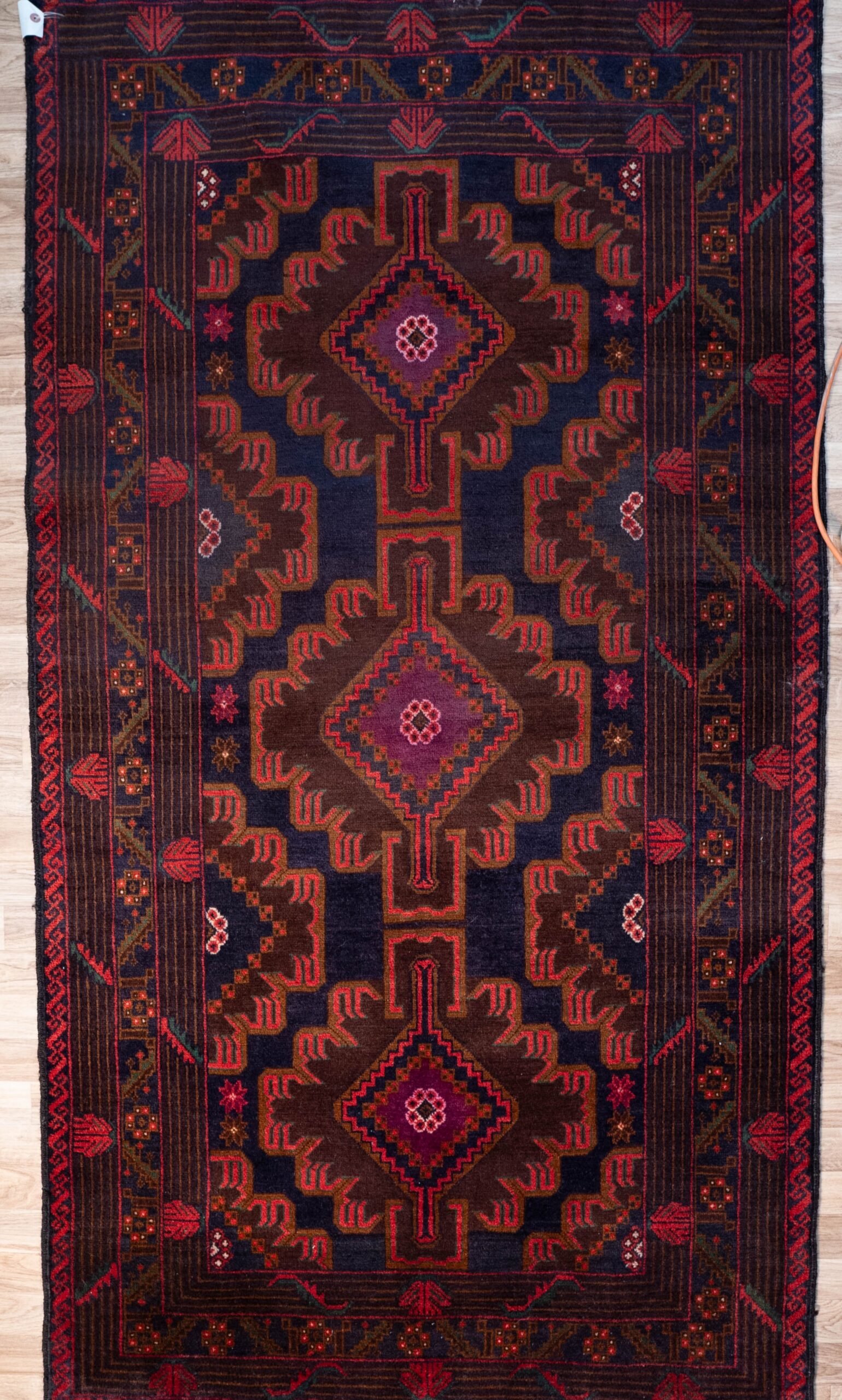 Baluch Wool Rug 3.6’x6′