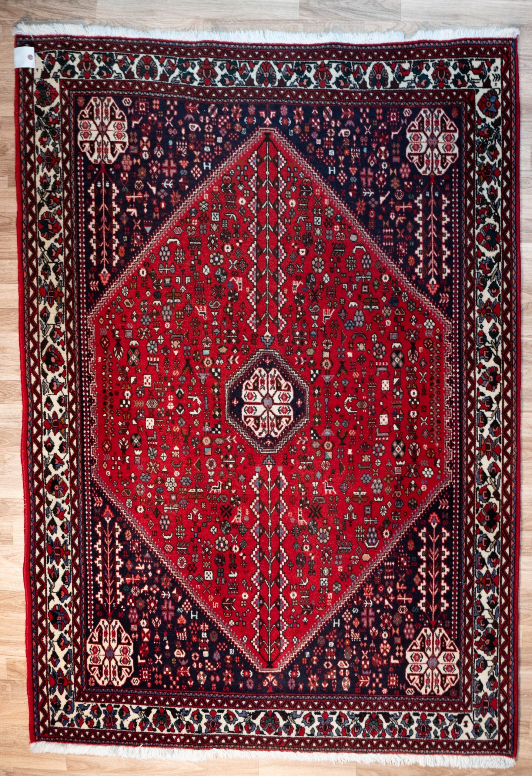 Abadeh Wool Rug 5’x6.8′