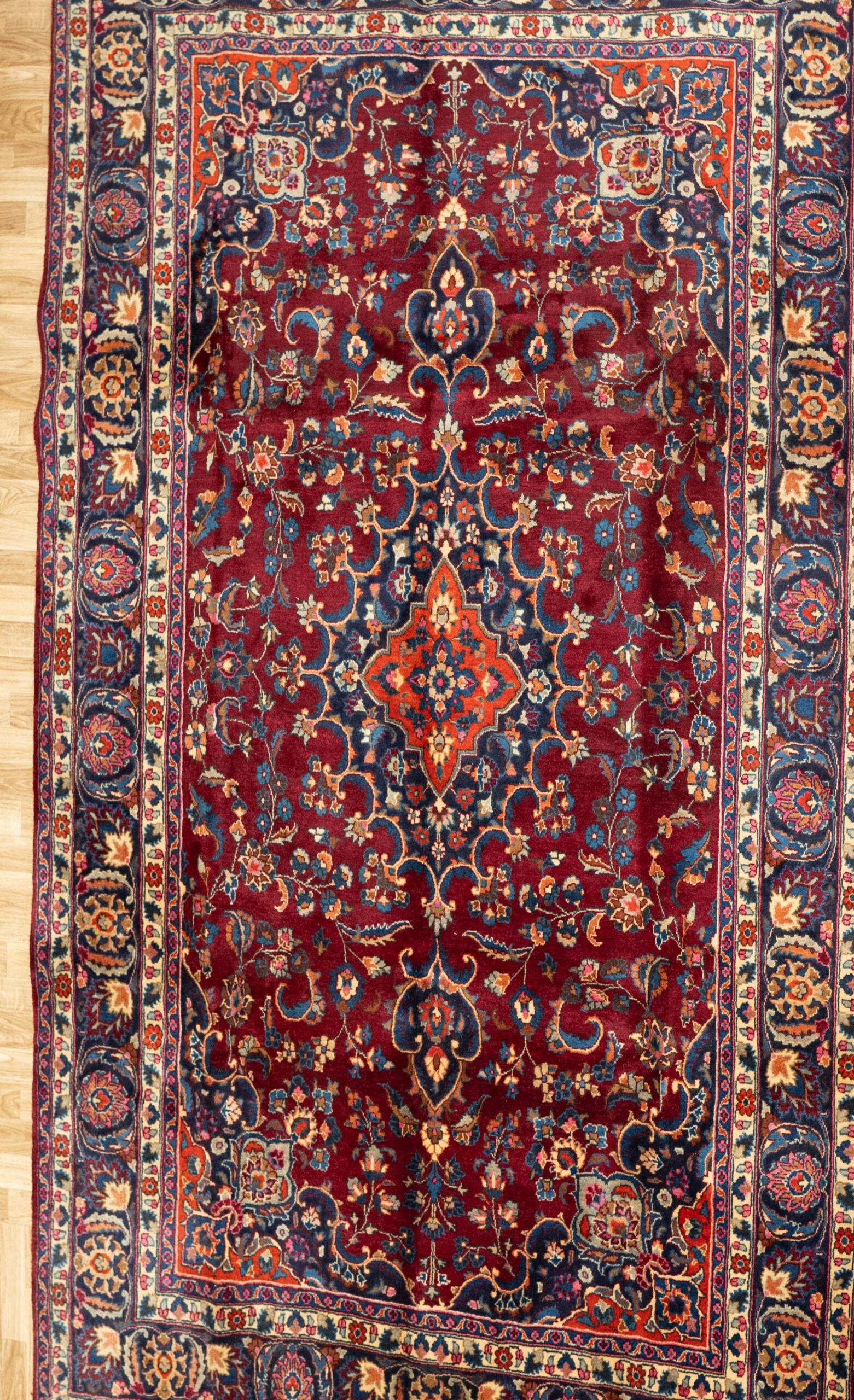 Mashad Wool Rug 6.8×9.8