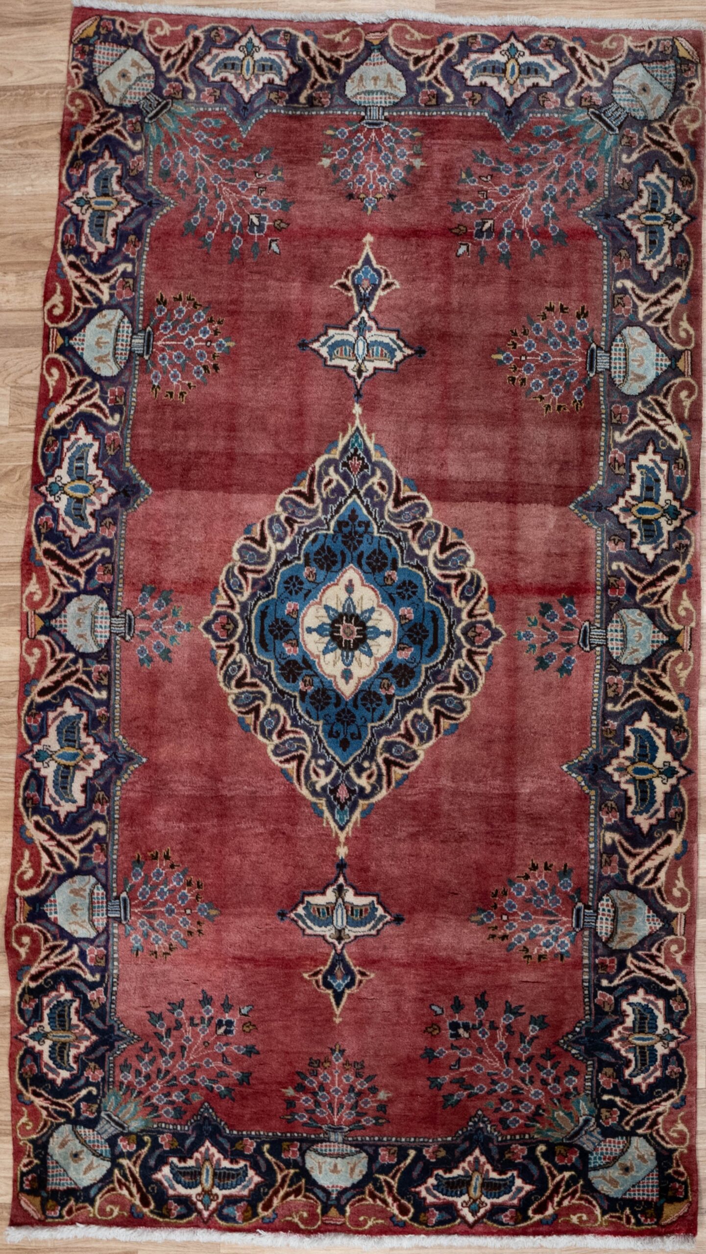 Mashad Wool Rug 3.8×5.8