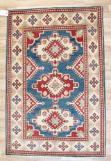 Kazak Wool Rug 3'x5' Main View