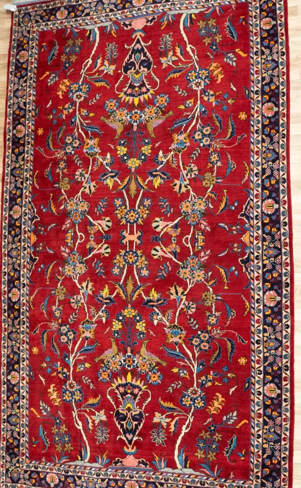 Sarouk Wool Rug 7.0x10.0
