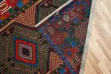 Baluch Wool Rug 3.7'x6.9' View 4