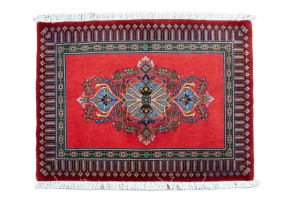 Kashan Kurk Wool 2.6 × 3.5