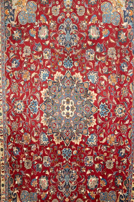 Mashad Wool Rug 12.8x9.8