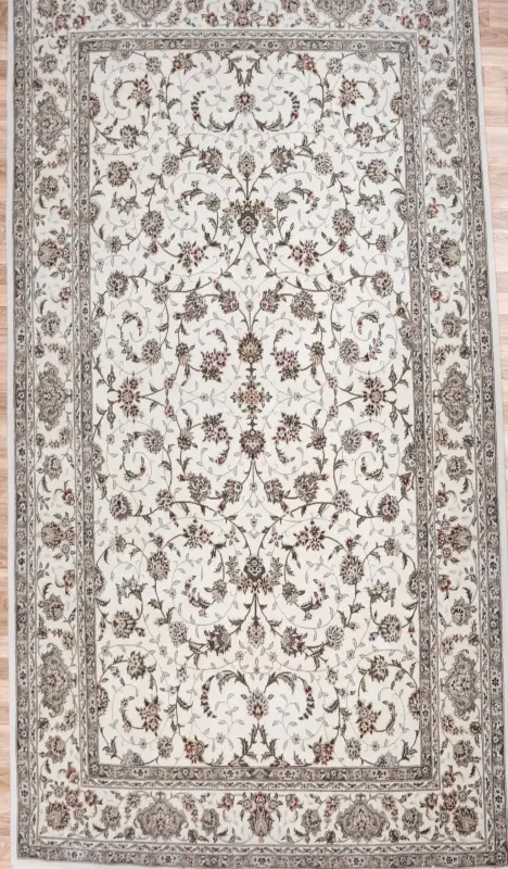 Tabriz Wool Rug 6.0 x 9.0