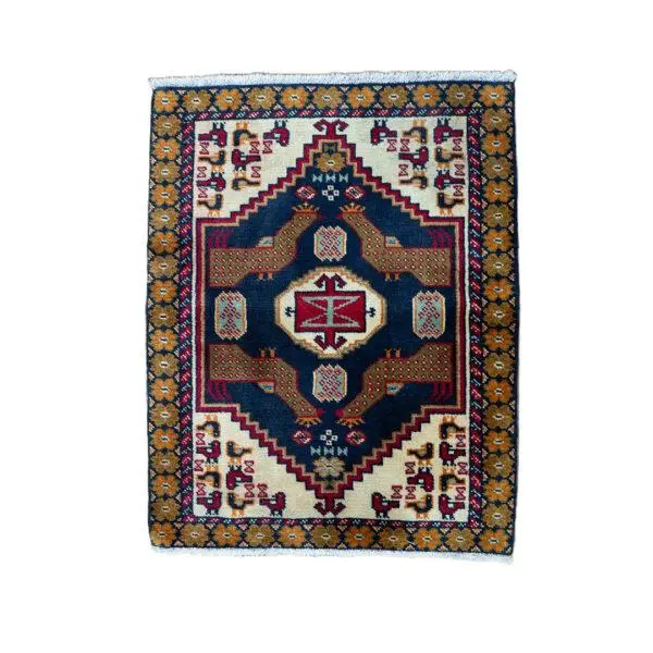 Bakhtiari Wool Rug 2.1x2.6