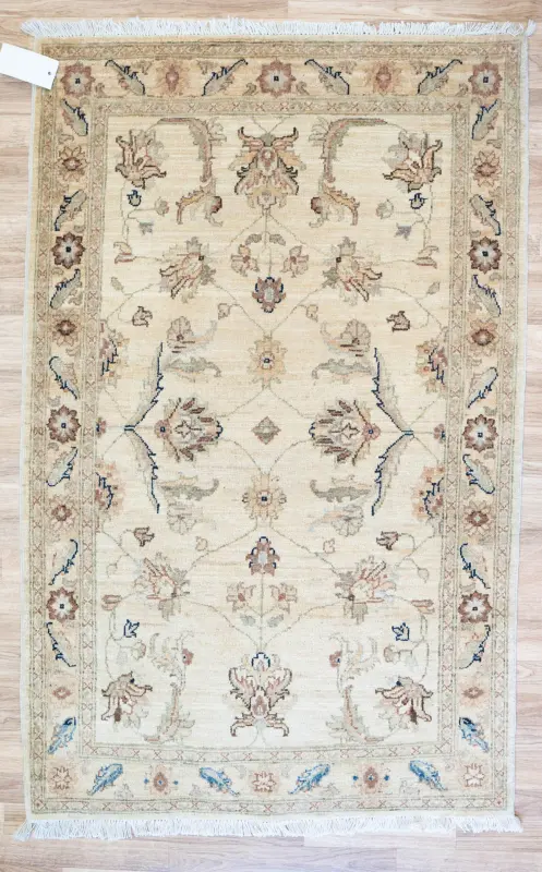 Chobi Wool Rug 3.4'x5.2'
