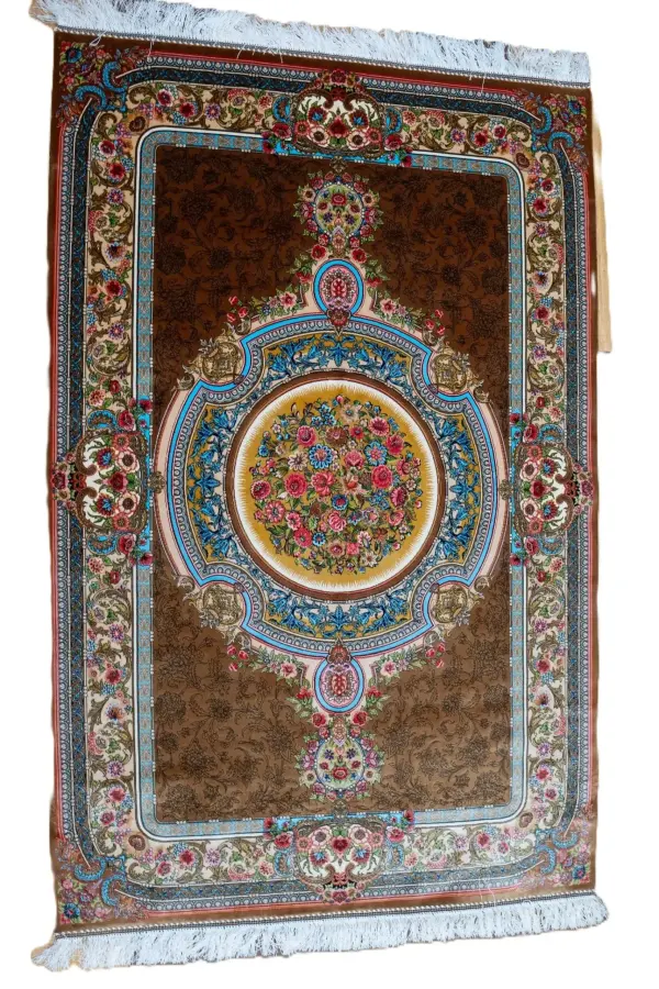 Qum Design Silk Rug 3.0' × 5.0'