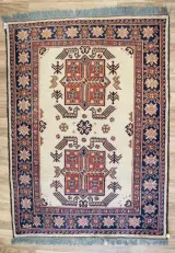 Kazak Wool Rug 3'x5' Main View