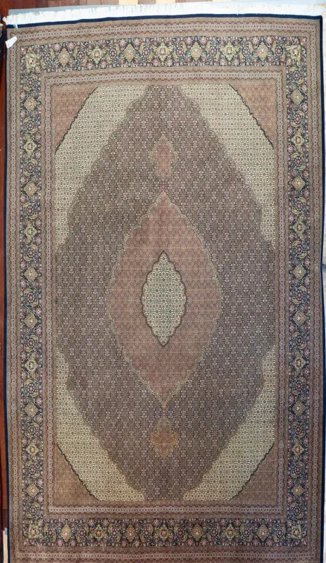 Tabriz Wool Rug 9.1'x12.9'