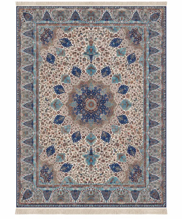 Luxury Qum Silk Handwoven Oriental Rug – 10'2" × 13'2"