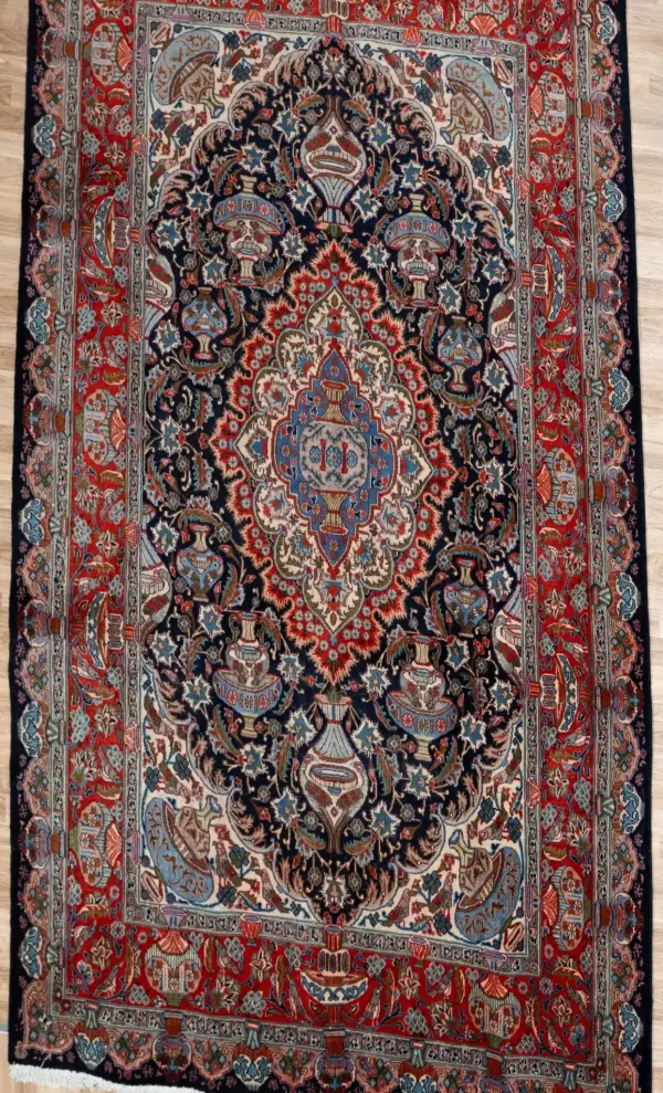 Kashamar Wool Rug 6.6 x 9.6