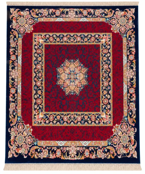 Qum Silk Oriental Rug – 10' × 10'