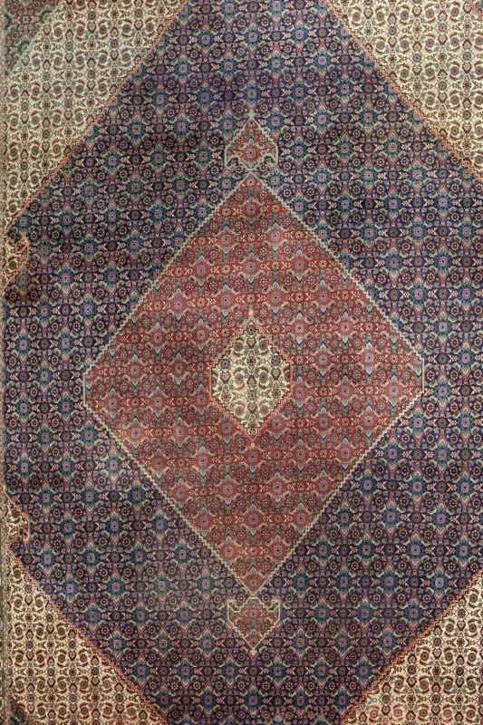 Tabriz Wool Rug 9.7 x 12.9