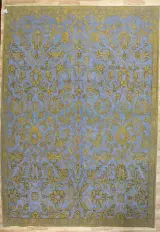 Overdyed Tabriz Wool Rug 7.4'x9' Main View