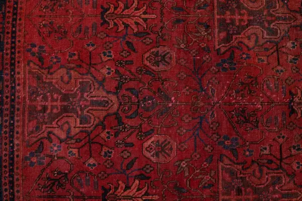 Vintage Overdyed Rug 7'x10' View 3