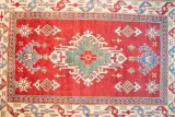 Kazak Wool Pile Rug 4'x6' View 3