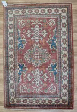 Kazak Wool Rug 3'x5' Main View
