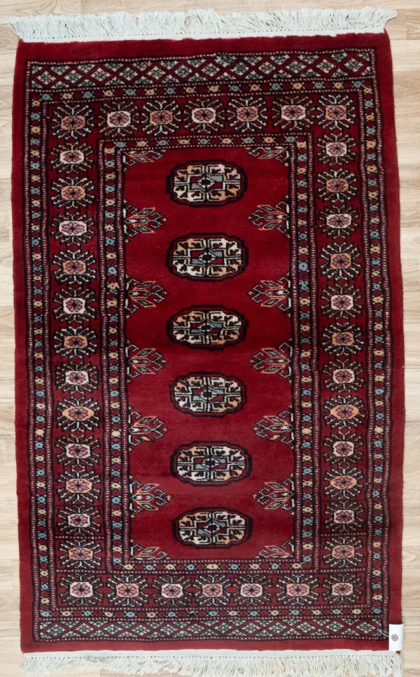 Bokhara Wool Rug 2.8x4.1 View 1