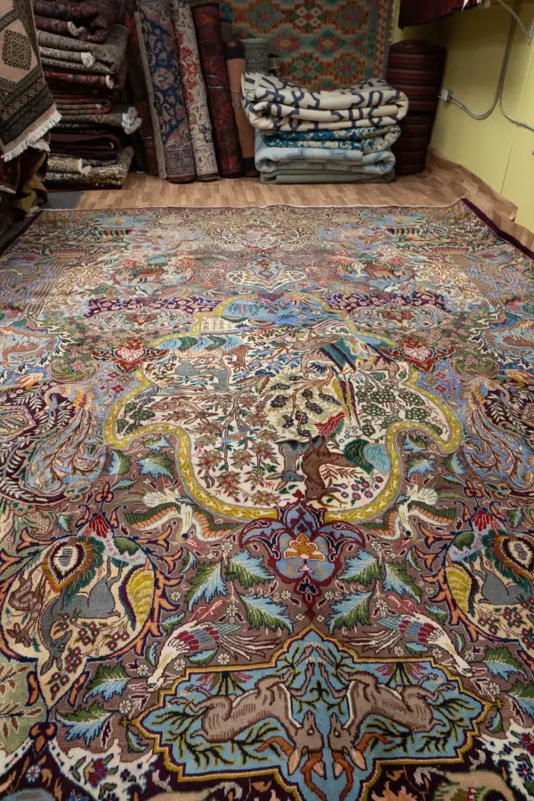 Kashmar Fine Wool Rug 9.8x12.8
