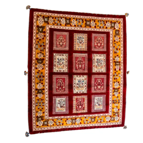 Gabbeh Rug AR-3927 – Genuine Hand-Woven Wool Oriental Rug