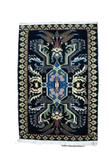 Kashan Wool Rug 2.1 x 3.1' Main View