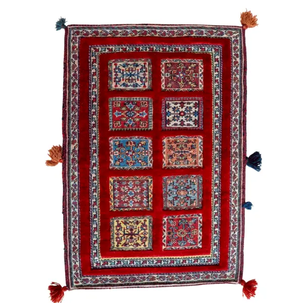 Kilim Rug 3916 – Genuine Hand-Woven Wool Oriental Rug