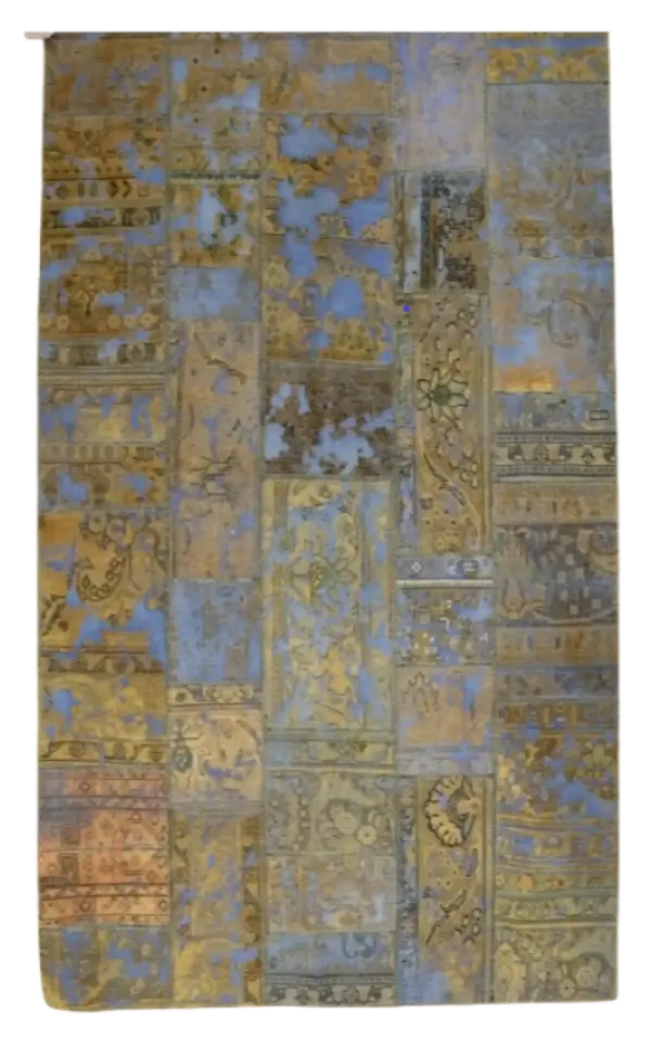 Bokhara overdyed Rug 6 x 8'