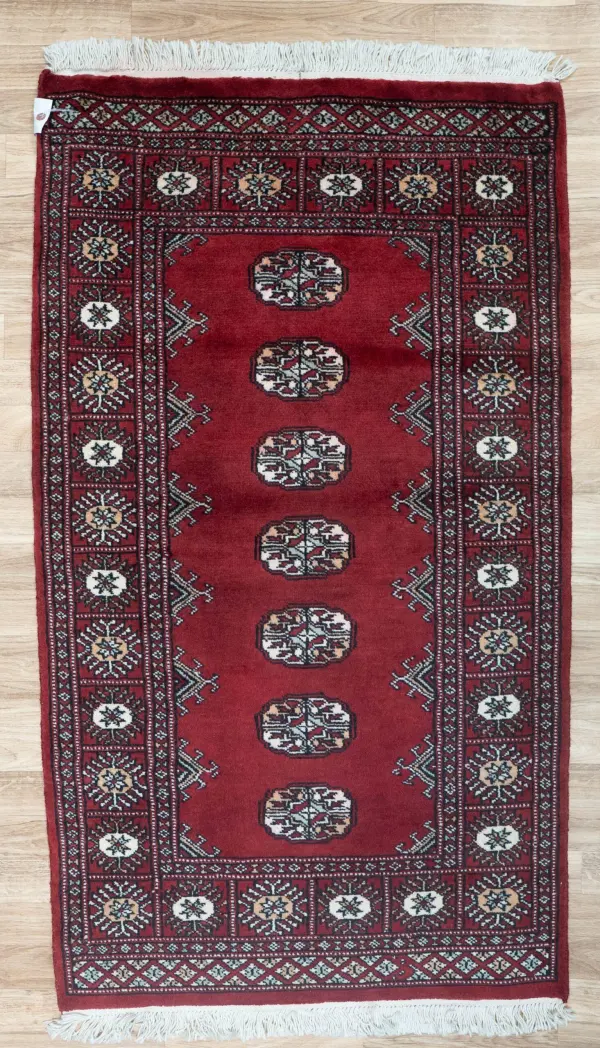 Bokhara Wool Rug 2.8x4.1