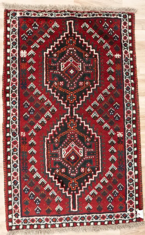 Shiraz  Wool Rug 2.6 x 4.0