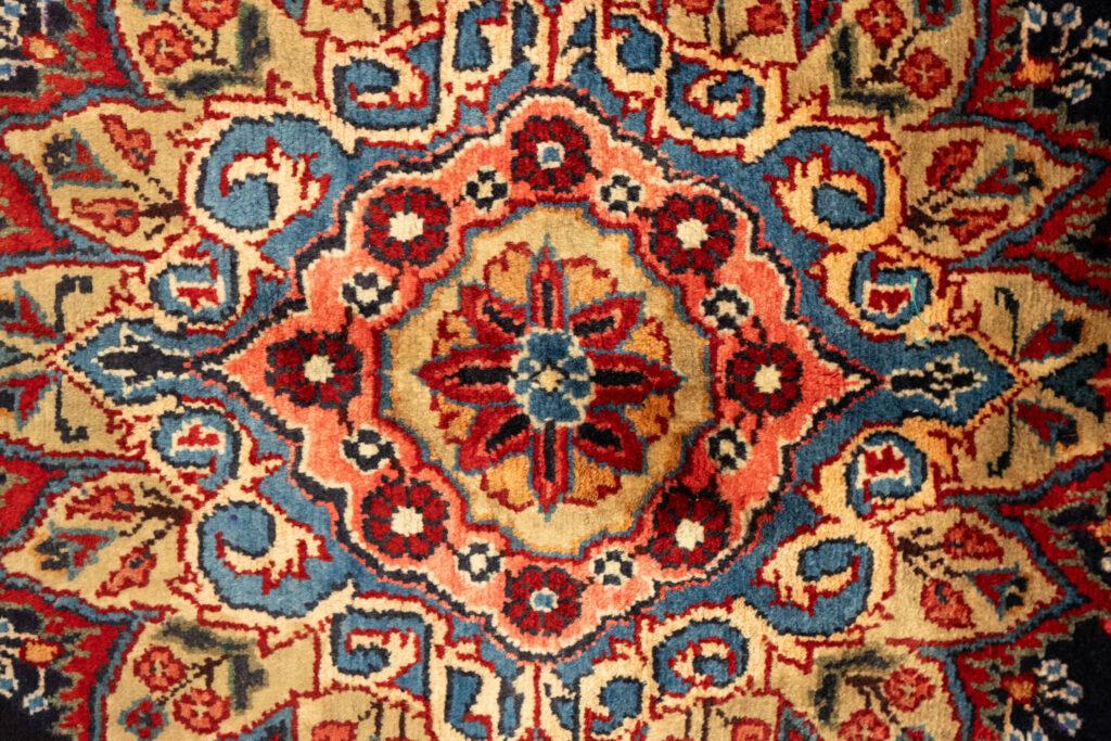 Hamadan Wool Rug 6.9x9.9 View 4