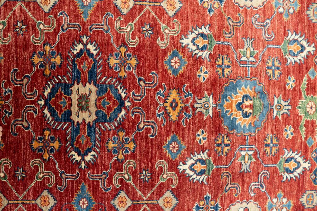Kazak Wool Rug 6'x8' View 4