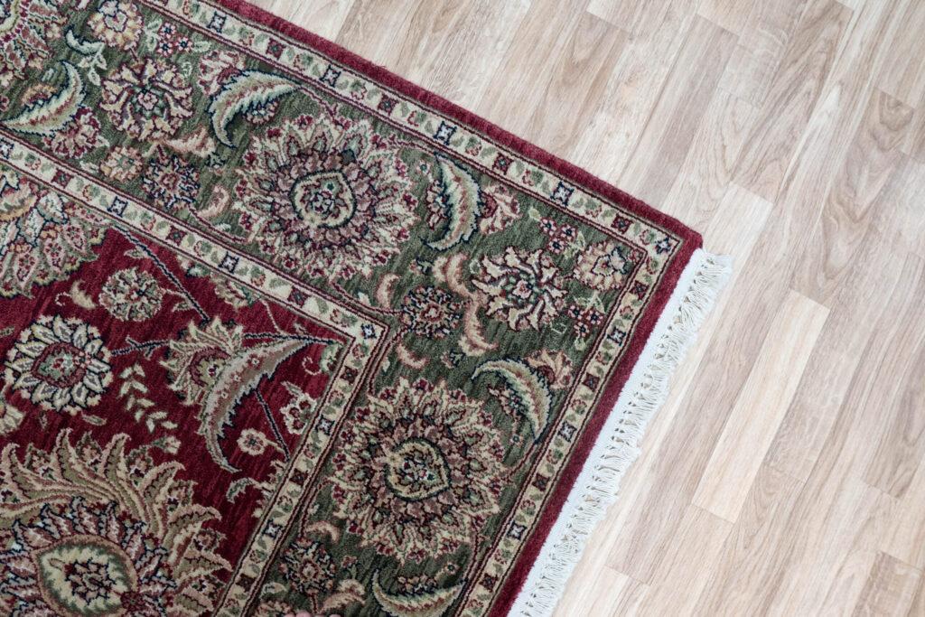 Kashan Wool Rug 6'x9' View 3