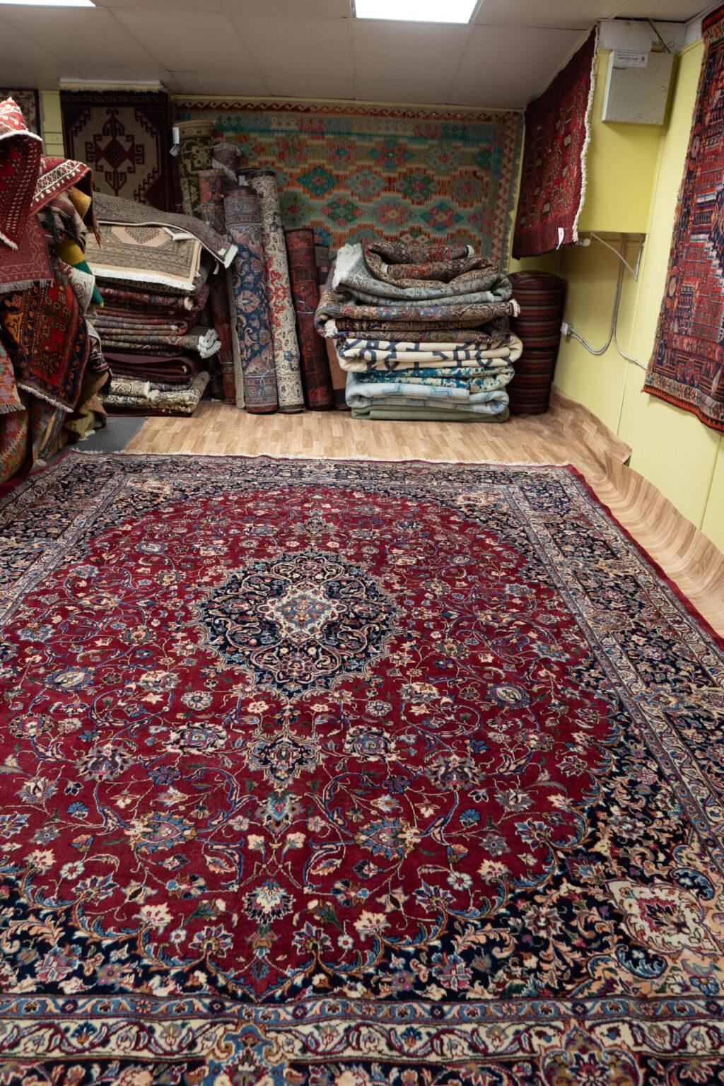 Mashad Wool Rug 12.7x9.7 View 5