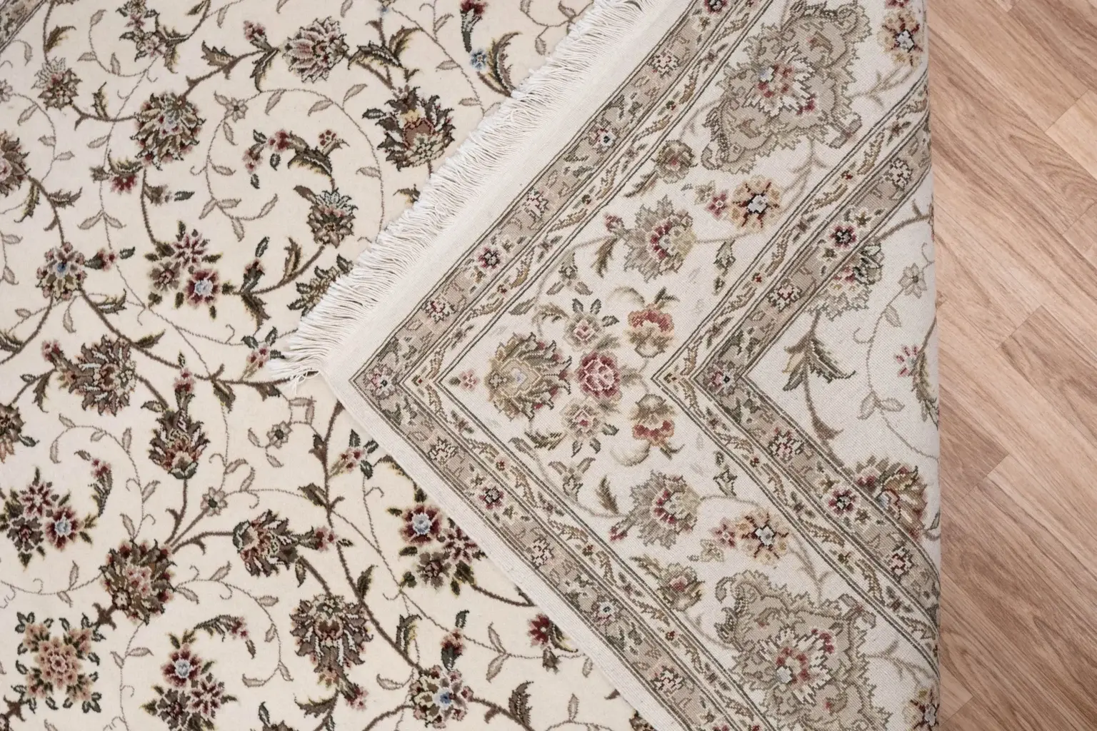 Tabriz Wool Rug 6.0 x 9.0 View 1
