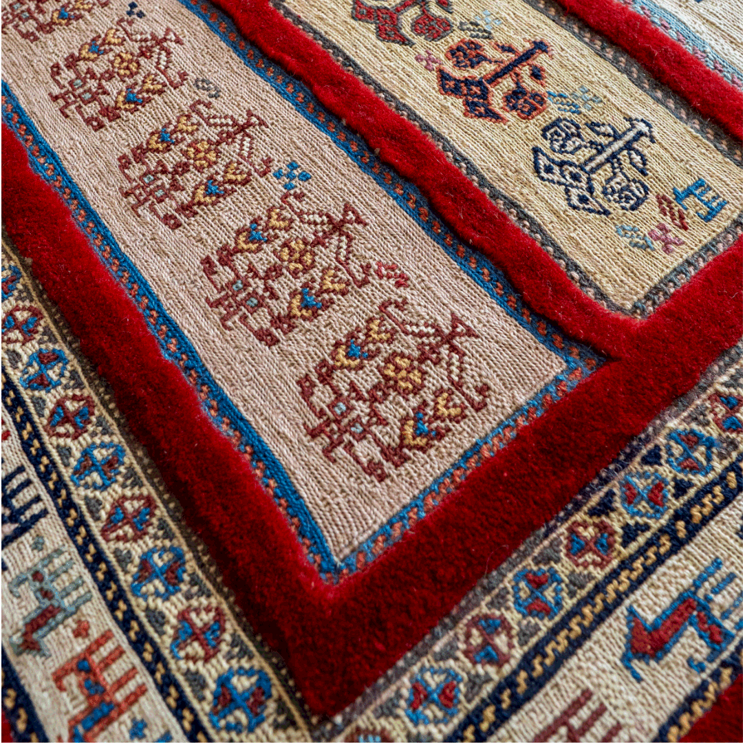 Kilim Rug 3911 – Genuine Hand-Woven Wool Oriental Rug View 4