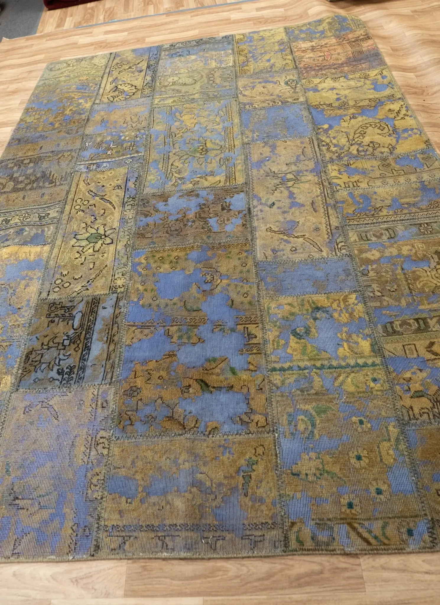 Bokhara overdyed Rug 6 x 8' View 1