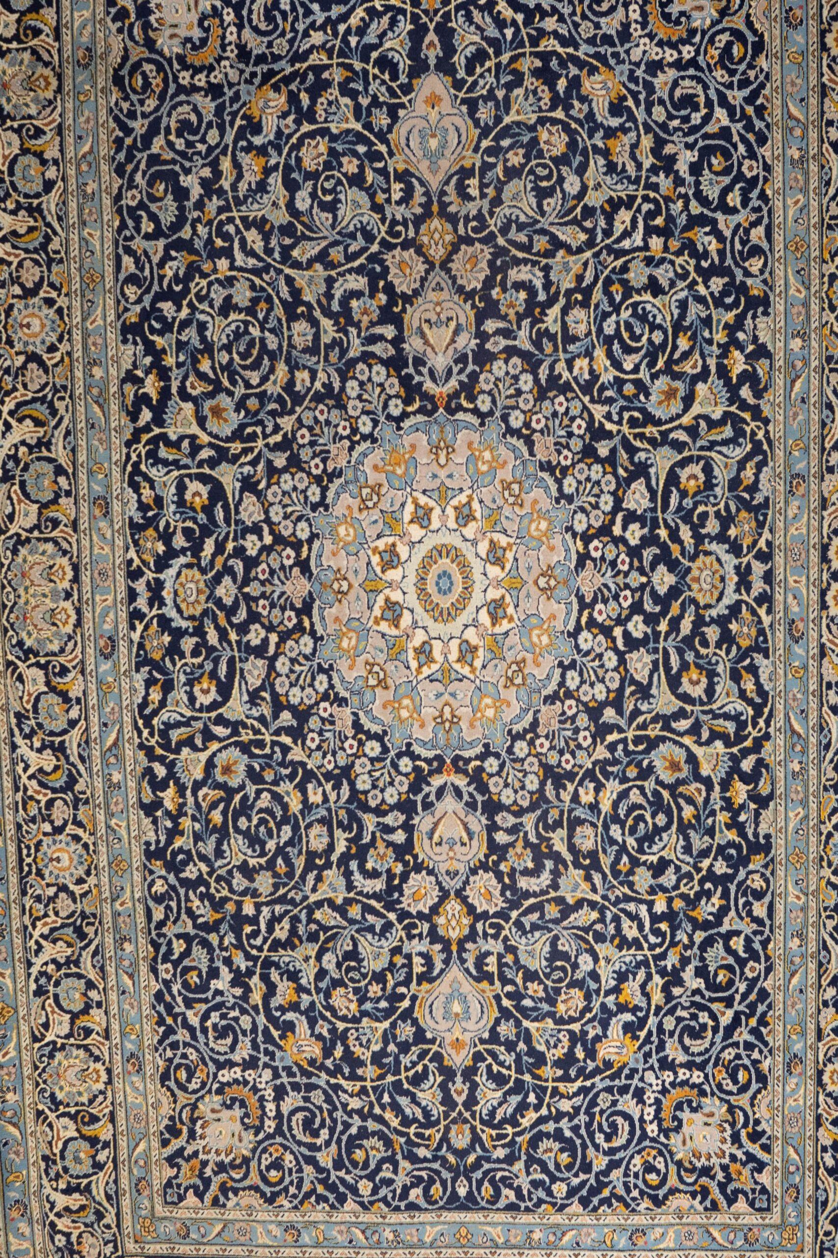 Kashan Rug 12.10x9.8 View 4