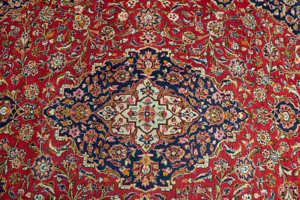 Kashan wool Rug 9.5'x12.8' View 4