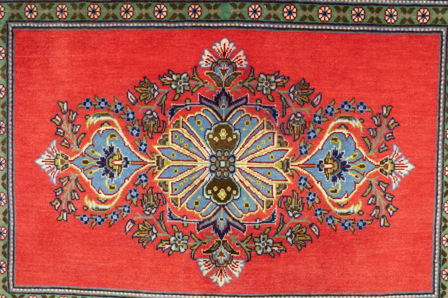 Kashan Kurk Wool 2.3 × 3.5 View 1