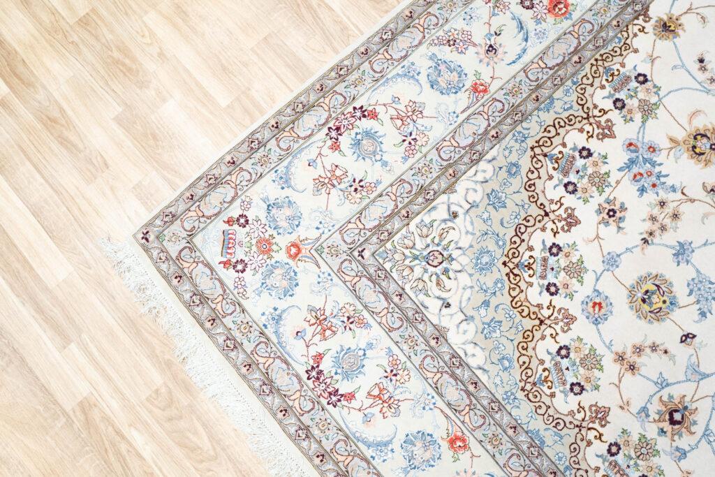 Isfahan Wool Rug 10.0x6.9 View 3