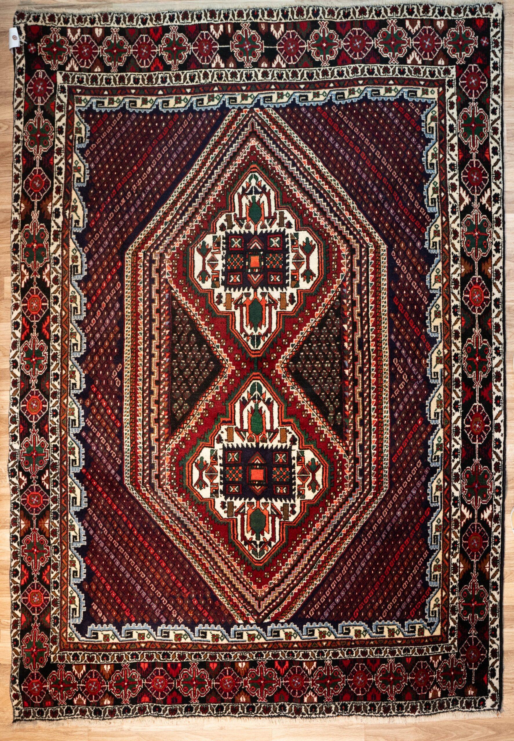 Sirjan Wool Rug 5'x7' View 1