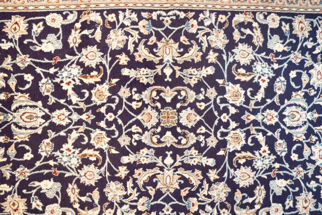 Nain Wool Silk Rug 4.1'x6.5' View 2