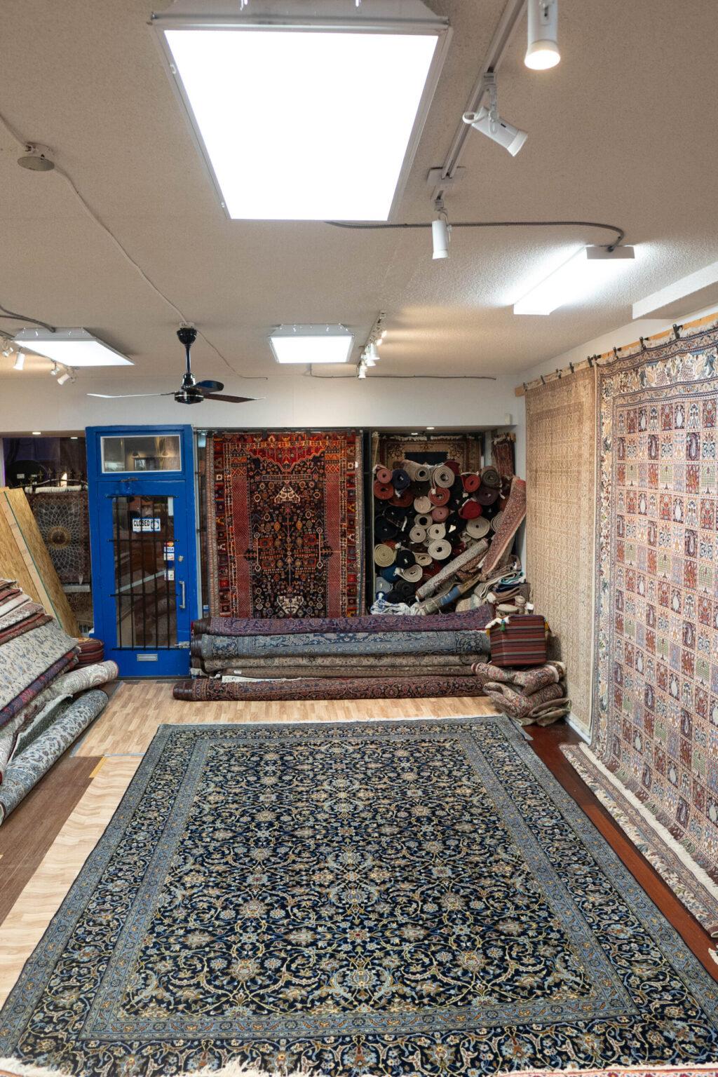 Kashan Wool Rug 10'x13.8' View 5