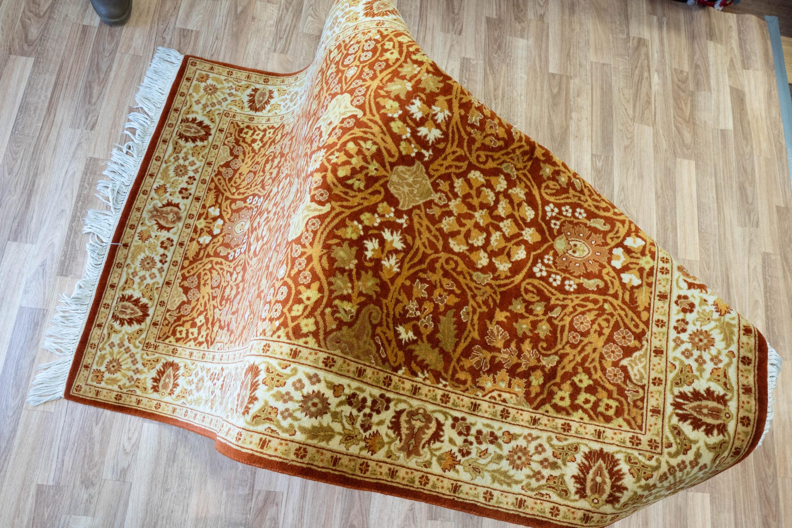 Tabriz Kurk Wool Rug 3'x5' View 7