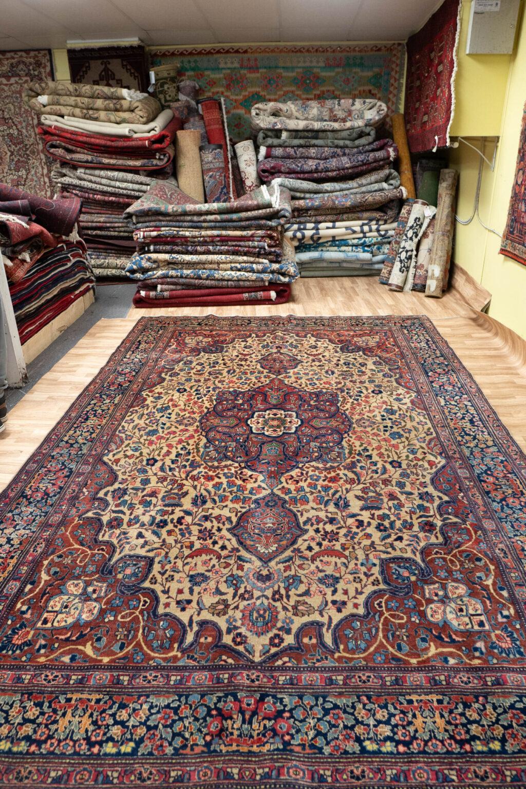 Afshar Wool Rug 7.7x11.6 View 5
