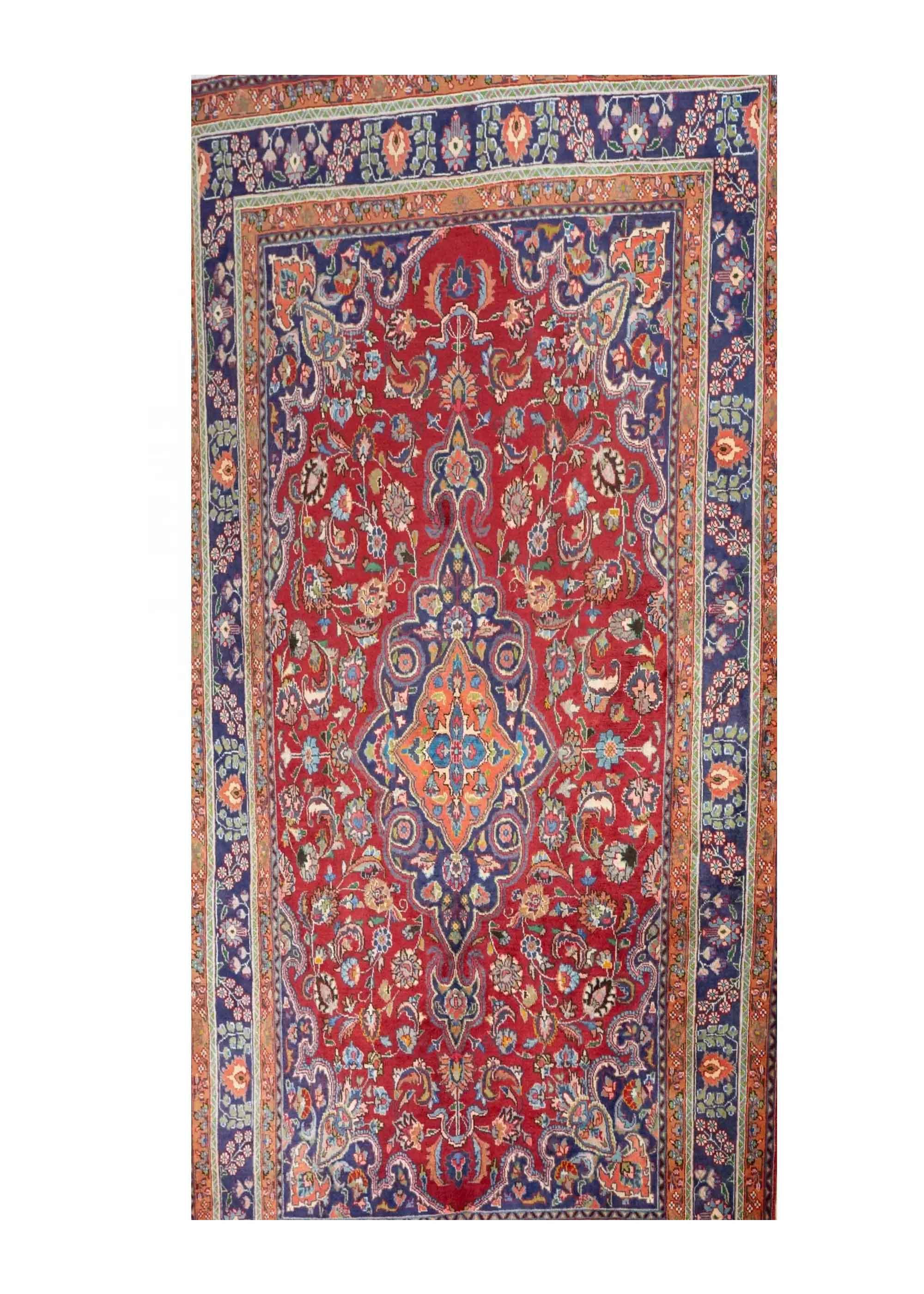 Mashad Wool Rug 6.5x9.5