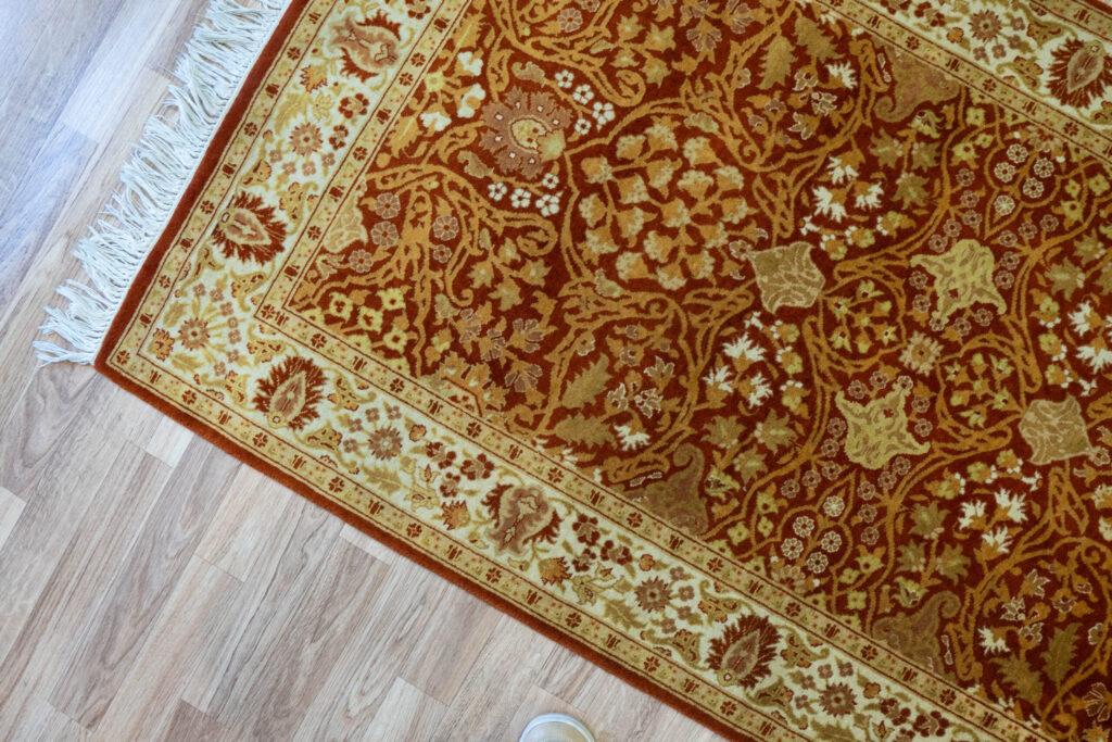 Tabriz Kurk Wool Rug 3'x5' View 2