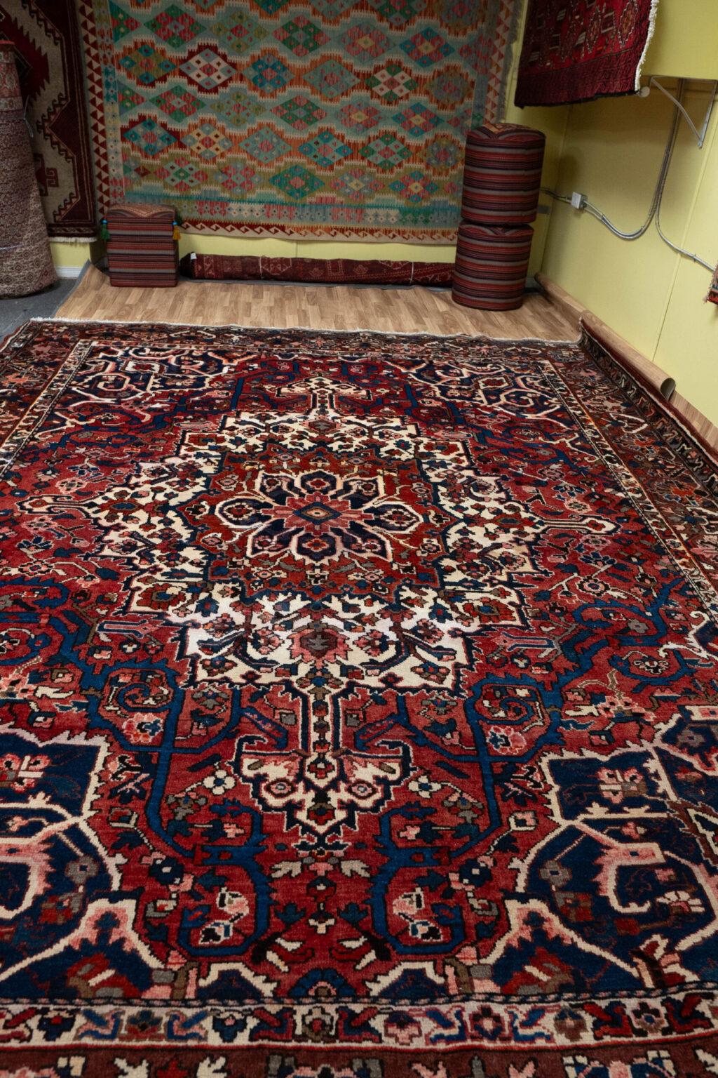 Bakhtiari Wool Rug 10.0x12.4 View 3